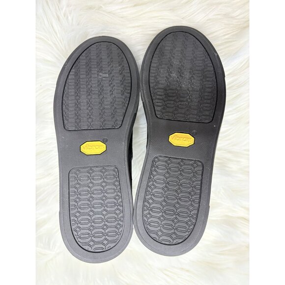 Handcrafted in Italy Suede Cap Toe Chelsea Boots Vibram Sole 37 6.5 - Picture 3 of 4